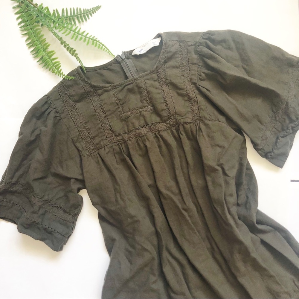 Zara Green Dress